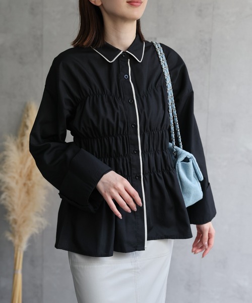 model：162cm 着用サイズ：F