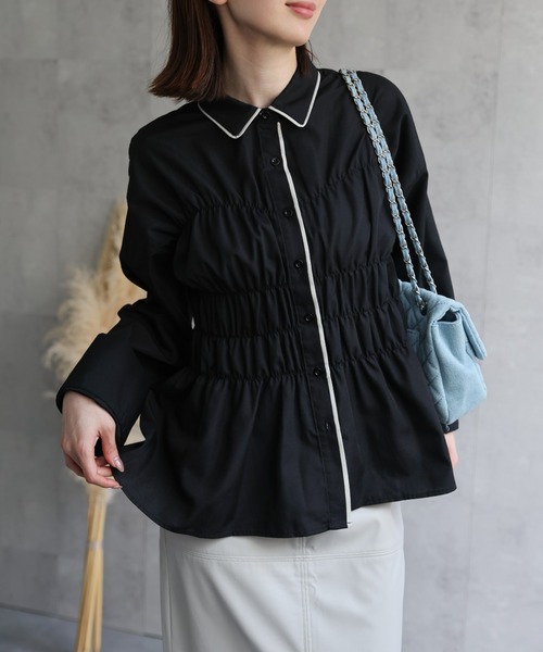 model：162cm 着用サイズ：F