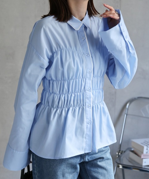 model：162cm 着用サイズ：F