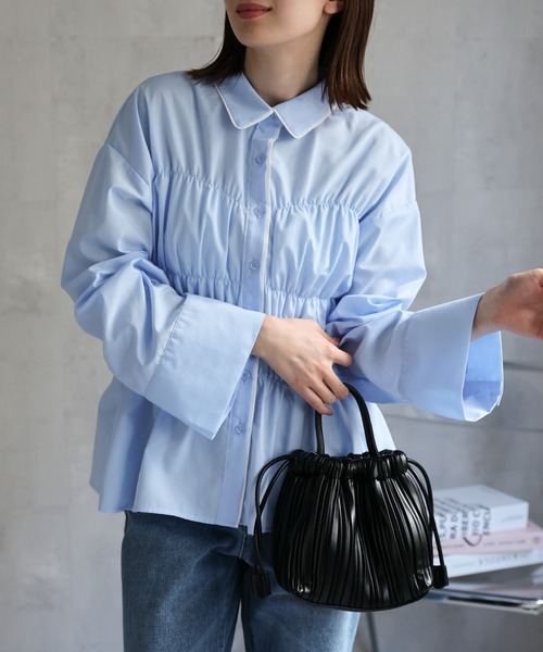 model：162cm 着用サイズ：F