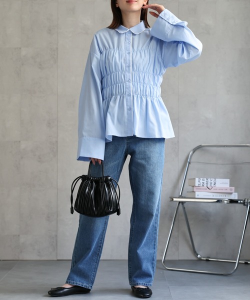 model：162cm 着用サイズ：F