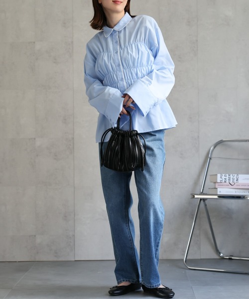 model：162cm 着用サイズ：F
