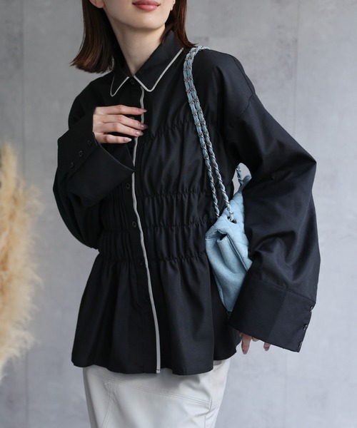 model：162cm 着用サイズ：F