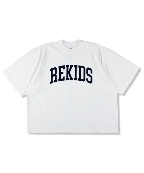 is-ness(イズネス)の「ISNESS MUSIC / イズネス ミュージック REKIDS T-SHIRTS(Tシャツ/カットソー・メンズ・ホワイト/チャコールグレー・MEDIUM/LARGE)」の2枚目の写真