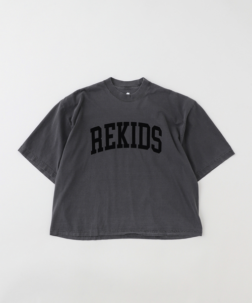 is-ness(イズネス)の「ISNESS MUSIC / イズネス ミュージック REKIDS T-SHIRTS(Tシャツ/カットソー・メンズ・ホワイト/チャコールグレー・MEDIUM/LARGE)」の9枚目の写真