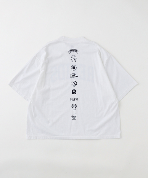 is-ness(イズネス)の「ISNESS MUSIC / イズネス ミュージック REKIDS T-SHIRTS(Tシャツ/カットソー・メンズ・ホワイト/チャコールグレー・MEDIUM/LARGE)」の12枚目の写真
