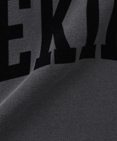 is-ness(イズネス)の「ISNESS MUSIC / イズネス ミュージック REKIDS T-SHIRTS(Tシャツ/カットソー・メンズ・ホワイト/チャコールグレー・MEDIUM/LARGE)」の16枚目の写真