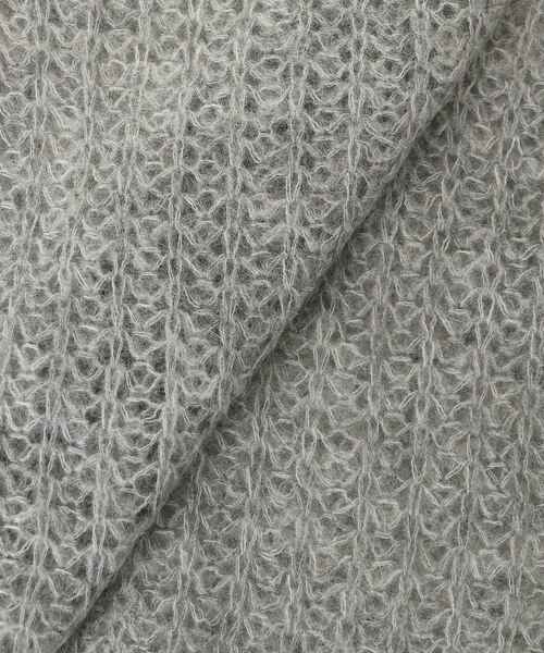 le.coeur blanc（ルクールブラン）の「シアーモヘヤニットプルオーバー（ニット/セーター・レディース・ブルー/ピンク/グレー・38）」の15枚目の写真
