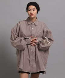 GEORGE'S（ジョージズ）の「ストライプBIGシャツ2（シャツ/ブラウス）」