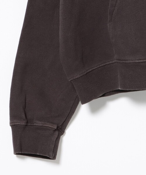 BEAMS HEART（ビームスハート）の「【ユニセックス】ヴィンテージライク フルジップ パーカー（パーカー・メンズ・ブラウン/ブラック・SMALL/LARGE/MEDIUM）」の16枚目の写真