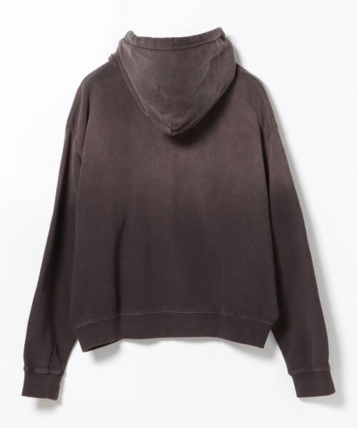 BEAMS HEART（ビームスハート）の「【ユニセックス】ヴィンテージライク フルジップ パーカー（パーカー・メンズ・ブラウン/ブラック・SMALL/LARGE/MEDIUM）」の17枚目の写真