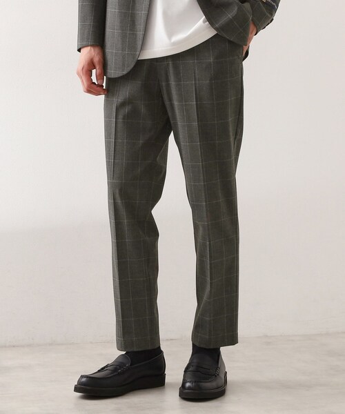 THE SHOP TK （ザ ショップ ティーケー ）の「CARREMAN／キャリーマンTRスラックス【セットアップ可/洗濯機OK】（その他パンツ・メンズ・ブラック/グレー系その他2/ブラウン系その他2/グレー/ネイビー系1・04/03/02/01）」の3枚目の写真