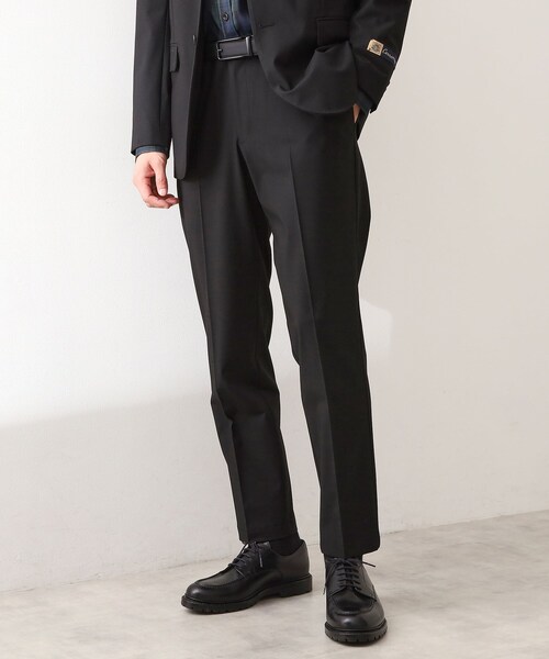 THE SHOP TK （ザ ショップ ティーケー ）の「CARREMAN／キャリーマンTRスラックス【セットアップ可/洗濯機OK】（その他パンツ・メンズ・ブラック/グレー系その他2/ブラウン系その他2/グレー/ネイビー系1・04/03/02/01）」の2枚目の写真