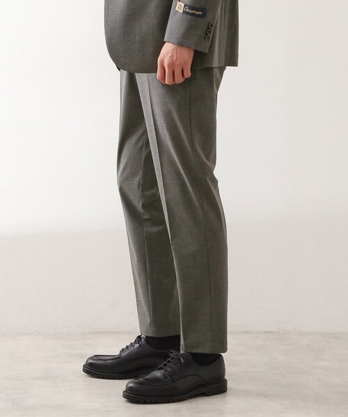 THE SHOP TK （ザ ショップ ティーケー ）の「CARREMAN／キャリーマンTRスラックス【セットアップ可/洗濯機OK】（その他パンツ・メンズ・ブラック/グレー系その他2/ブラウン系その他2/グレー/ネイビー系1・04/03/02/01）」の6枚目の写真