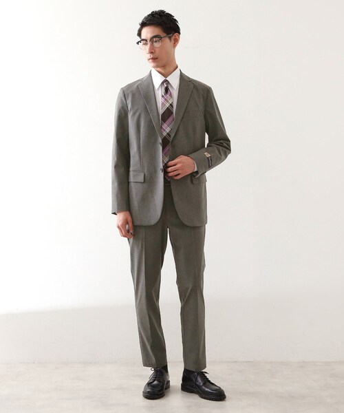 THE SHOP TK （ザ ショップ ティーケー ）の「CARREMAN／キャリーマンTRスラックス【セットアップ可/洗濯機OK】（その他パンツ・メンズ・ブラック/グレー系その他2/ブラウン系その他2/グレー/ネイビー系1・04/03/02/01）」の8枚目の写真