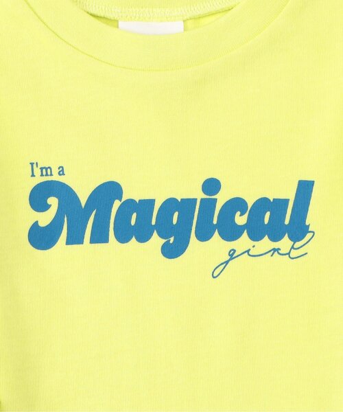 BREEZE(ブリーズ)の「【WEB限定/ジュニア対応】フリル長袖Tシャツ(Tシャツ/カットソー・キッズ・チャコール/ライム/オフホワイト/パープル・90/100/110/120/130/140)」の17枚目の写真