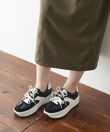 厚底 ローカット GERMAN TRAINER スニーカー