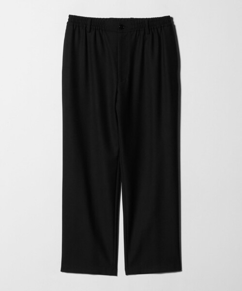 Thingless（シングレス）の「＜Thingless＞ ノープリーツ イージーパンツ（その他パンツ・メンズ・ブラック/ダークブラウン・M/L/S）」の2枚目の写真