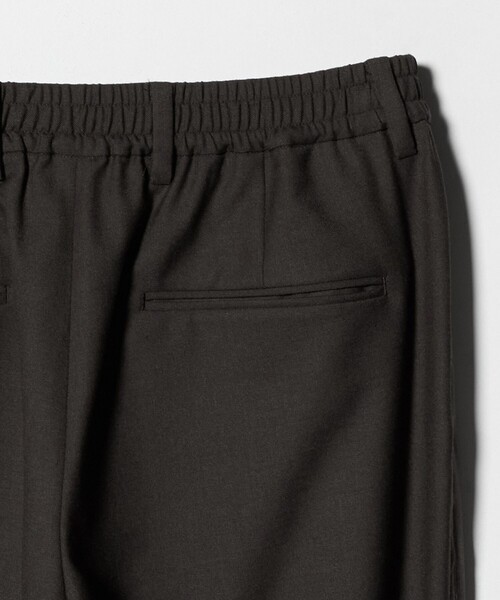 Thingless（シングレス）の「＜Thingless＞ ノープリーツ イージーパンツ（その他パンツ・メンズ・ブラック/ダークブラウン・M/L/S）」の6枚目の写真