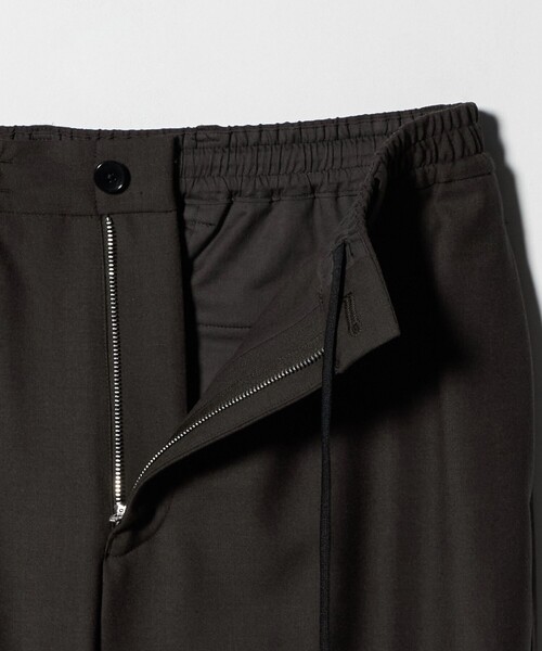 Thingless（シングレス）の「＜Thingless＞ ノープリーツ イージーパンツ（その他パンツ・メンズ・ブラック/ダークブラウン・M/L/S）」の7枚目の写真