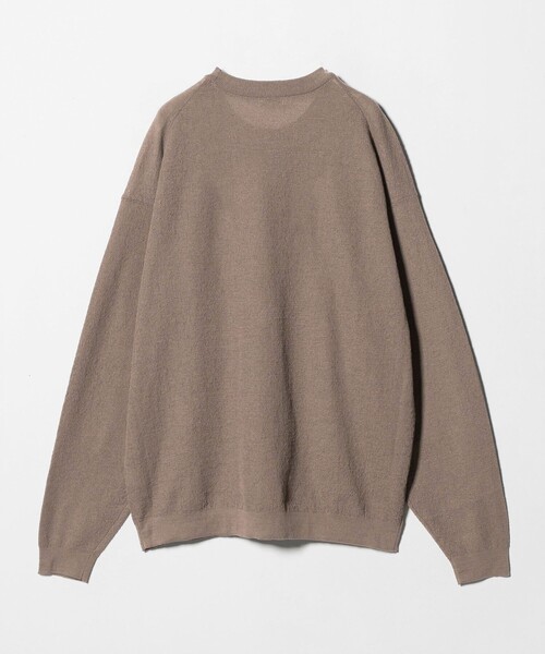 BEAUTY&YOUTH UNITED ARROWS(ビューティーアンドユースユナイテッドアローズ)の「エア ミラノ クルーネック ニット 抗菌防臭(ニット/セーター・メンズ・ベージュ/ケリーグリーン/ブラック・L/S/M/XL)」の13枚目の写真