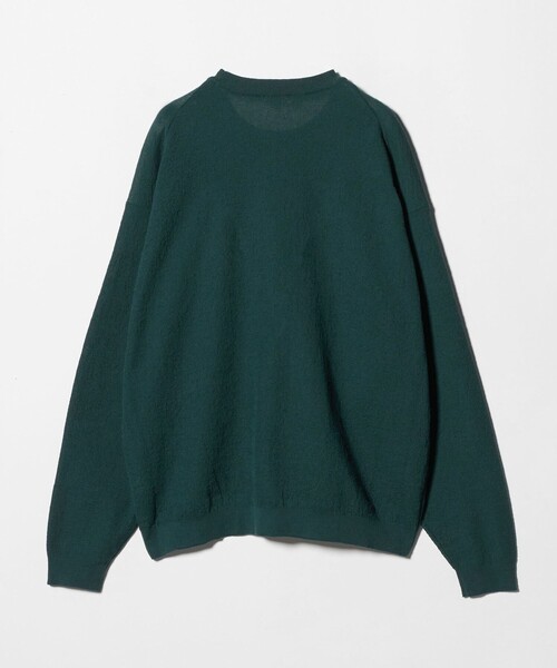 BEAUTY&YOUTH UNITED ARROWS(ビューティーアンドユースユナイテッドアローズ)の「エア ミラノ クルーネック ニット 抗菌防臭(ニット/セーター・メンズ・ベージュ/ケリーグリーン/ブラック・L/S/M/XL)」の18枚目の写真