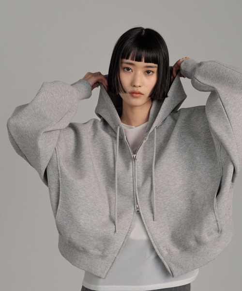 セール】ZIPショートフーディ 588894（パーカー）｜LOWRYS FARM