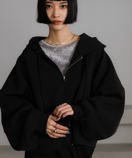 セール】ZIPショートフーディ 588894（パーカー）｜LOWRYS FARM