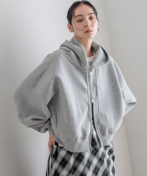 セール】ZIPショートフーディ 588894（パーカー）｜LOWRYS FARM