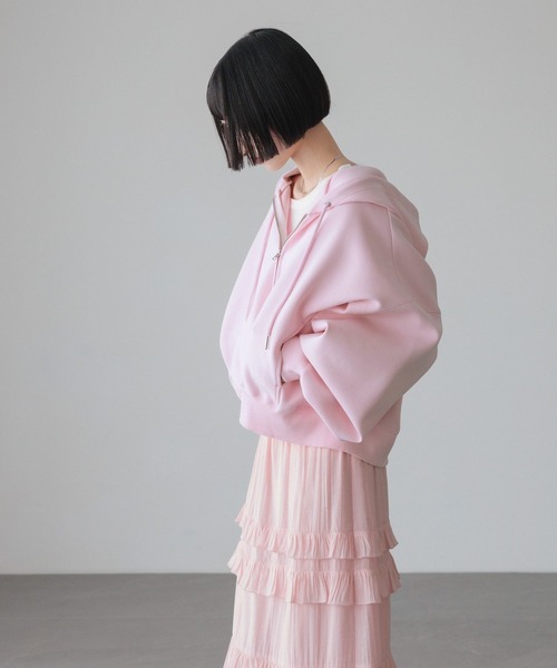 ZIPショートフーディ 588894（パーカー）｜LOWRYS FARM（ローリーズ