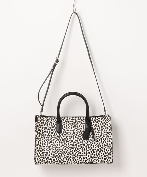 MICHAEL KORS(マイケルコース)の「SCARLETT チータープリント カーフヘア サッチェル ミディアム(ハンドバッグ・レディース・ブラック系その他・FREE)」の8枚目の写真