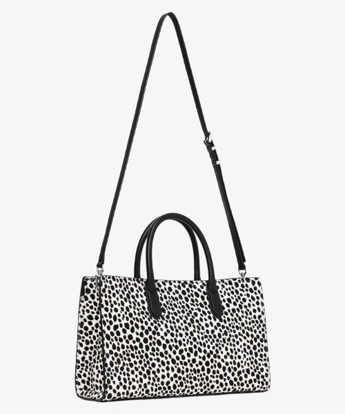 MICHAEL KORS(マイケルコース)の「SCARLETT チータープリント カーフヘア サッチェル ミディアム(ハンドバッグ・レディース・ブラック系その他・FREE)」の7枚目の写真