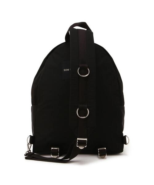 soe(ソーイ)の「soe/ソーイ/One Shoulder B.P Solotex Size L(ショルダーバッグ・メンズ・ブラック・F)」の3枚目の写真