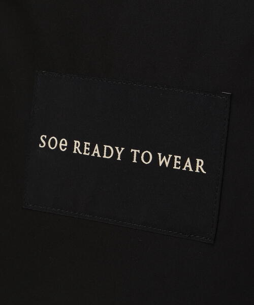soe(ソーイ)の「soe/ソーイ/One Shoulder B.P Solotex Size L(ショルダーバッグ・メンズ・ブラック・F)」の8枚目の写真