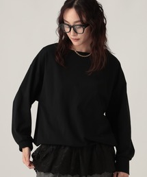 Elura（エルーラ）の「ハイテンションボートネックプルオーバー/596029（Tシャツ/カットソー・レディース）」