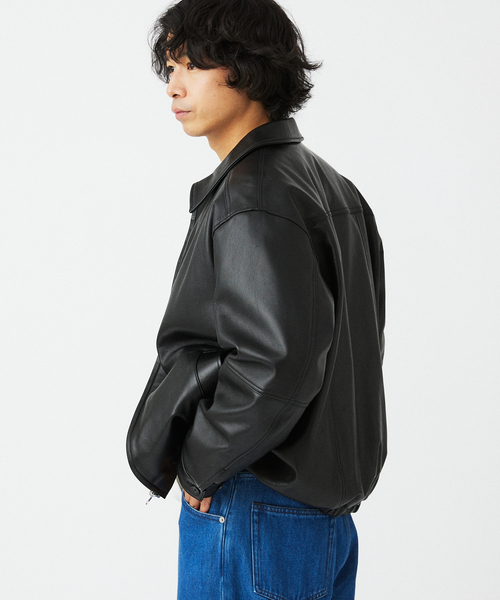 ラムレザー ジップジャケット（ライダースジャケット）｜JOURNAL