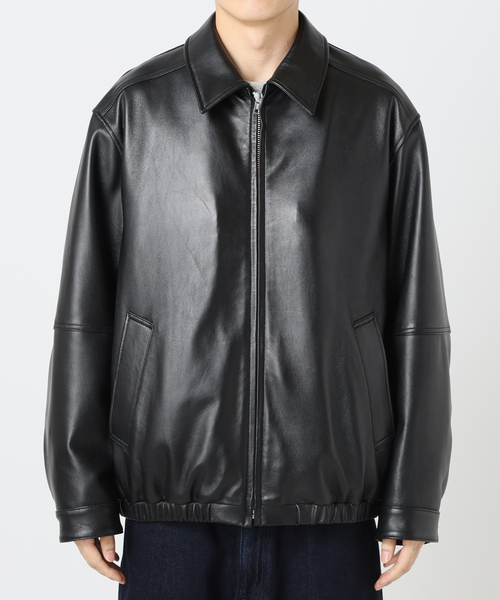 JOURNAL STANDARD ブラック シングルライダースジャケット schott x JOURNAL STANDARD ショット 別注 613JS ONE STAR MOD