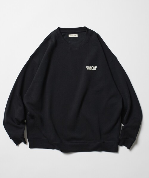 FREAK'S STORE(フリークスストア)の「限定展開 リラックスフィット バックプリント クルーネック スウェット / CAMP MAN(スウェット・メンズ・グレー/ブラック・MEDIUM/SMALL/LARGE)」の13枚目の写真