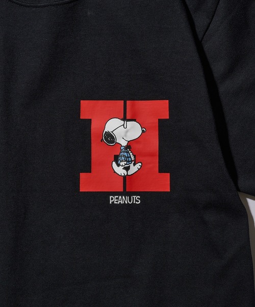 HANES(ヘインズ)の「【Hanes】PEANUTS×BEEFY-T T-SHIRT 1P HM1-D003(Tシャツ/カットソー・メンズ・ホワイト/ブラック・M/L/S)」の6枚目の写真