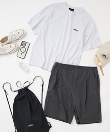 Cassette Chart（カセットチャート）の「【THOUSAND MILE】SHORT SLEEVE T-SHIRT & SHORT PANTS SET  T/C JERSEY + NY/PU（セットアップ）」