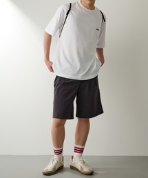 THOUSAND MILE（サウザンドマイル）の「【THOUSAND MILE】SHORT SLEEVE T-SHIRT & SHORT PANTS SET  T/C JERSEY + NY/PU（セットアップ）」