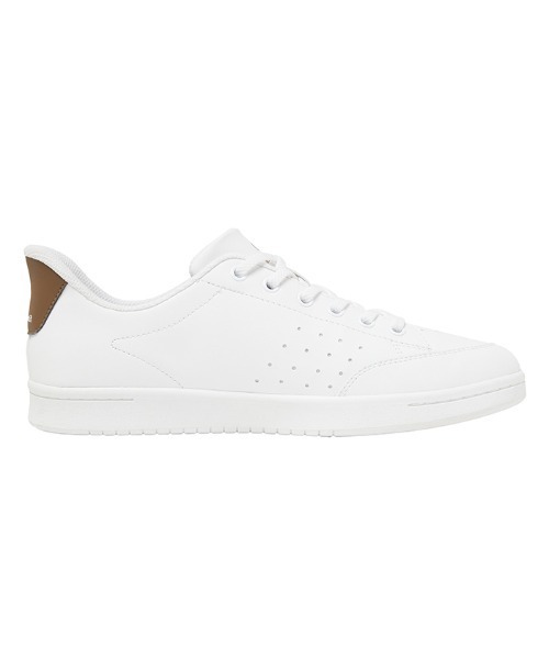 le coq sportif(ルコックスポルティフ)の「ルコックスポルティフ/LCS ラ ローラン SI さっと履けるシューズ LU5FSN69UZ(スニーカー・メンズ・ホワイト×ブラウン・23.5cm/24.5cm/25.5cm/26.5cm/27.5cm/23.0cm/24.0cm/25.0cm/26.0cm/27.0cm/28.0cm/22.5cm)」の2枚目の写真