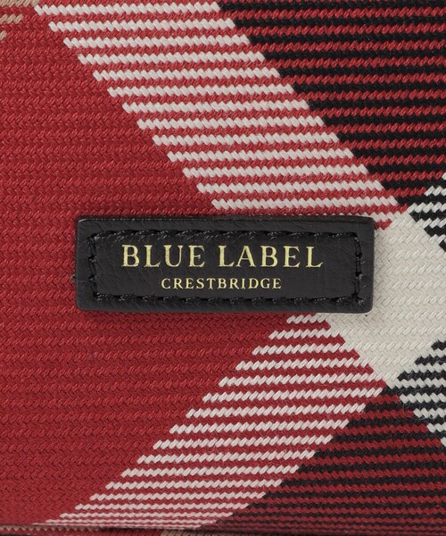 BLUE LABEL CRESTBRIDGE（ブルーレーベルクレストブリッジ）の「クレストブリッジチェックカルゼギャザーミニバッグ（ショルダーバッグ・レディース・レッド/ベージュ系その他・FREE）」の8枚目の写真