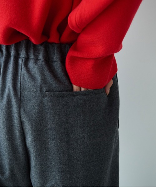 yuni（ユニ　）の「△washable wool gum tack パンツ（その他パンツ・レディース・グレー/ベージュ/ブラウン/ブラック・FREE）」の18枚目の写真
