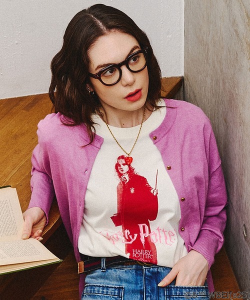 ROSE BUD(ローズバッド)の「(COLSUN)HERMIONE T-SHIRTS(Tシャツ/カットソー・レディース・ホワイト・M)」の2枚目の写真