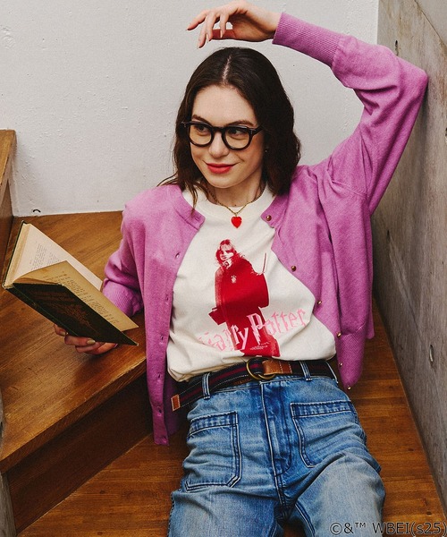 ROSE BUD(ローズバッド)の「(COLSUN)HERMIONE T-SHIRTS(Tシャツ/カットソー・レディース・ホワイト・M)」の3枚目の写真