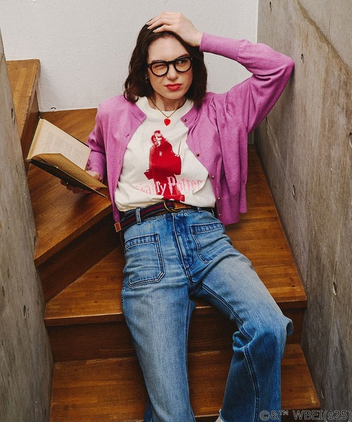 ROSE BUD(ローズバッド)の「(COLSUN)HERMIONE T-SHIRTS(Tシャツ/カットソー・レディース・ホワイト・M)」の4枚目の写真