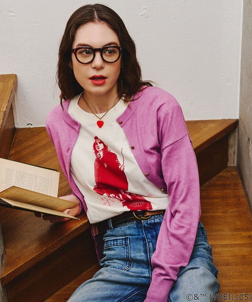 ROSE BUD(ローズバッド)の「(COLSUN)HERMIONE T-SHIRTS(Tシャツ/カットソー・レディース・ホワイト・M)」の5枚目の写真