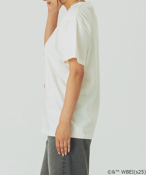 ROSE BUD(ローズバッド)の「(COLSUN)HERMIONE T-SHIRTS(Tシャツ/カットソー・レディース・ホワイト・M)」の8枚目の写真