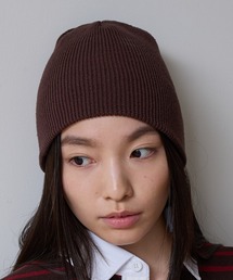 NOMINE（ノミネ）の「【NOMINE】コットン ビーニー/ニット帽（ニットキャップ/ビーニー）」